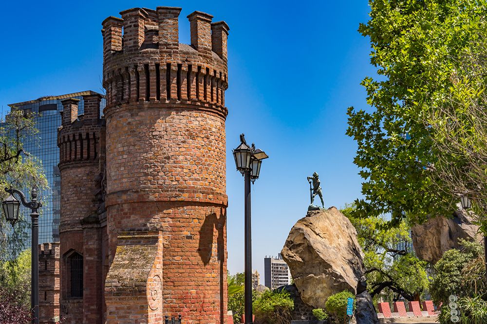 Castillo Hidalgo-Santiago-Chile-Castle created in 1816